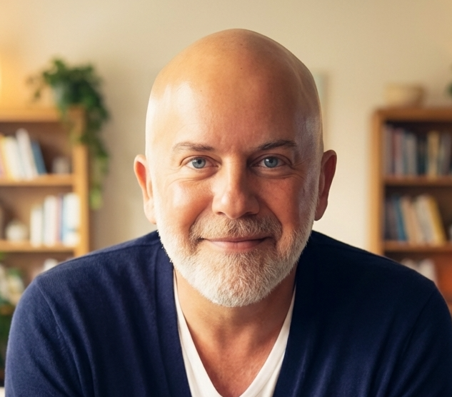 Portrait of Dan Lobel, counsellor in Melbourne